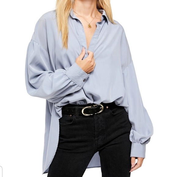 Free People Tops - Free People Love Until Tomorrow Poet  Blouse NWT